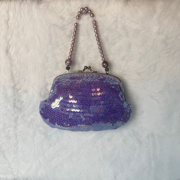 Lily Scott Sequins Evening Bag - Picture 11 of 11
